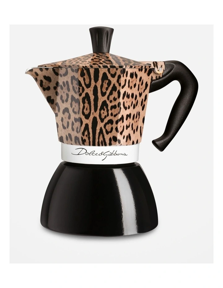 Moka Induction 6 Cup D&G Leopardo image 1