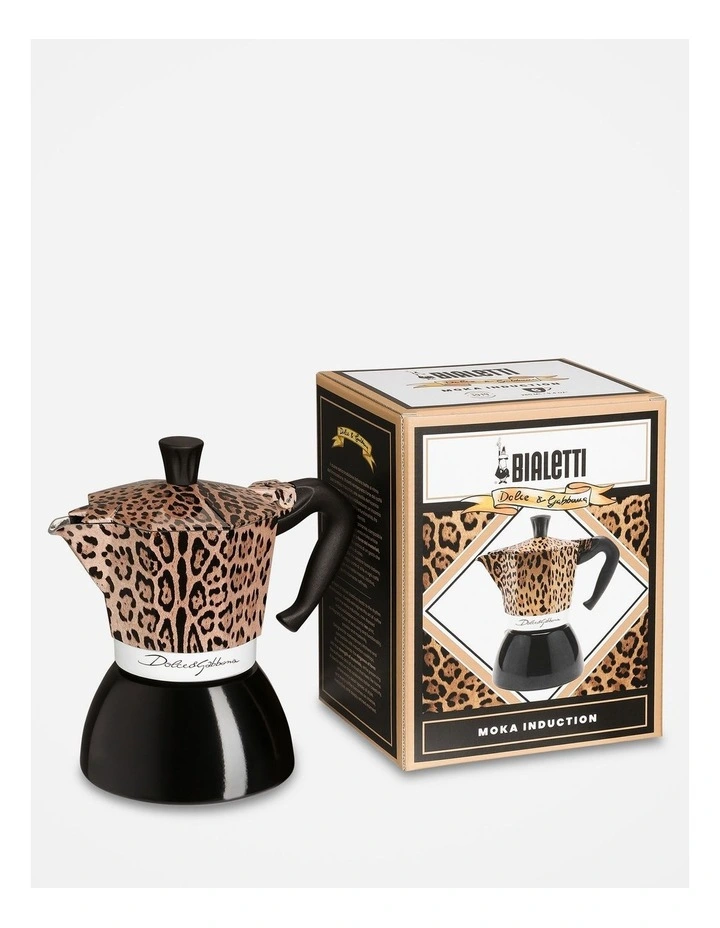 Moka Induction 6 Cup D&G Leopardo image 2