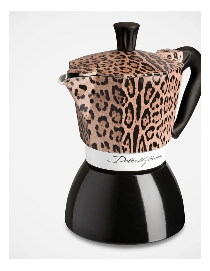 Moka Induction 6 Cup D&G Leopardo image 4