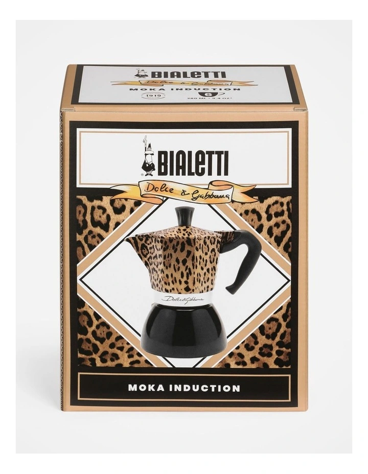 Moka Induction 6 Cup D&G Leopardo image 5