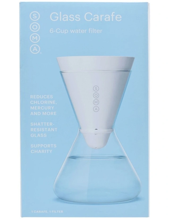 Filter Carafe Glass 1.4L White image 3