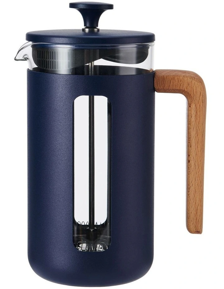 Pisa Cafetiere 8 Cup 1.0L in Navy image 1