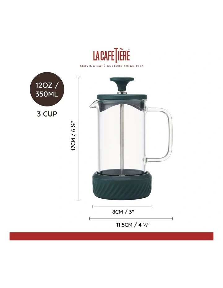 Glass 3 Cup 350ml in Green image 5