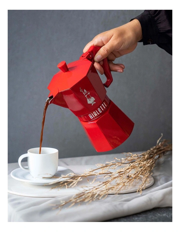 Moka Exclusive 3 Cup in Red image 3