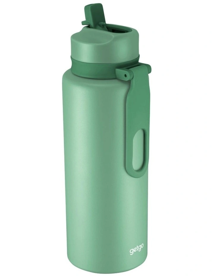 GetGo Double Wall Insulated Sip Bottle 1L Gift Boxed in Sage image 2