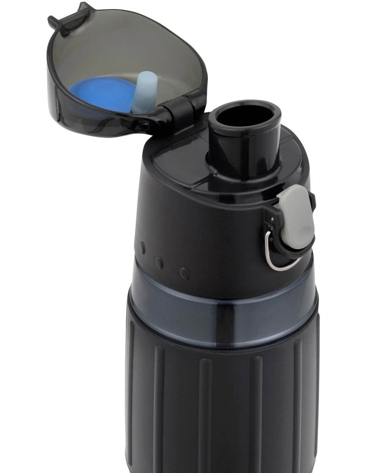 530ml Vacuum Insulated Hydration Bottle with Hygienic Flip Lid - Slate image 2