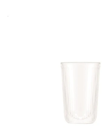 Douro Double Wall Glass Large 450ml 2 Piece in Clear