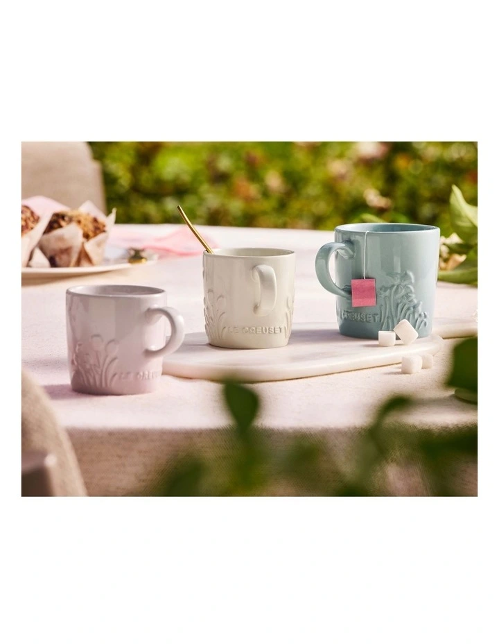 La Jardin 350ml Mug in Shell pink image 7