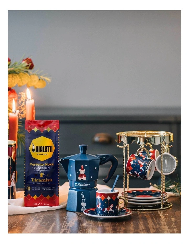Magico Ricordo Cups And Saucers Carousel Set 4 in Multi image 3