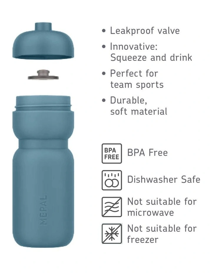 Squeeze Bottle 600ml in Blue Frost image 2