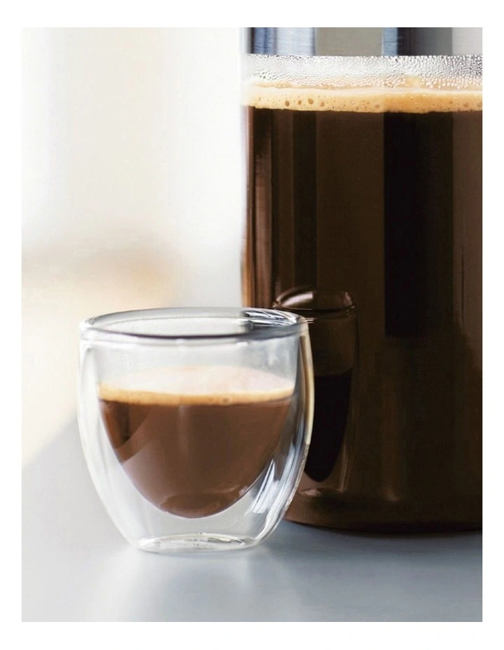 Bodum Pavina Double Wall Glass Set 2 x 350ml and 2 x 80ml image 3
