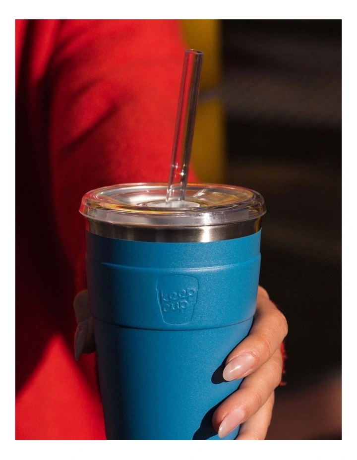 Cold Thermal Cup L/16oz Kingfisher Blue image 5