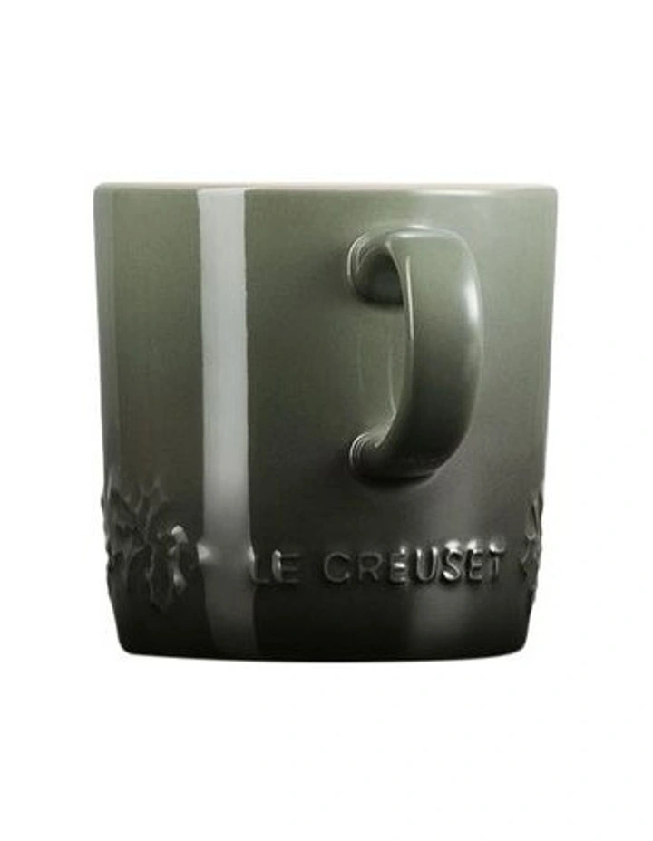 London Holly Relief Coffee Mug 350ml 4C in Thyme image 2