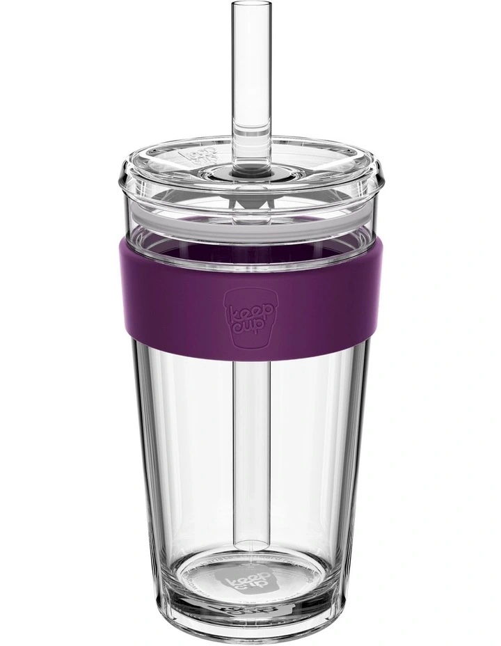 Cold Cup Longplay Boba L 16oz in Merlot image 1