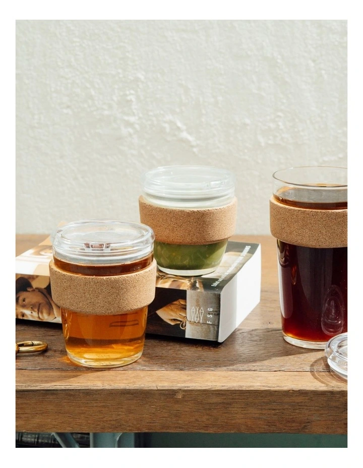 Brew Cork Quicksip M 12oz in Clear image 4