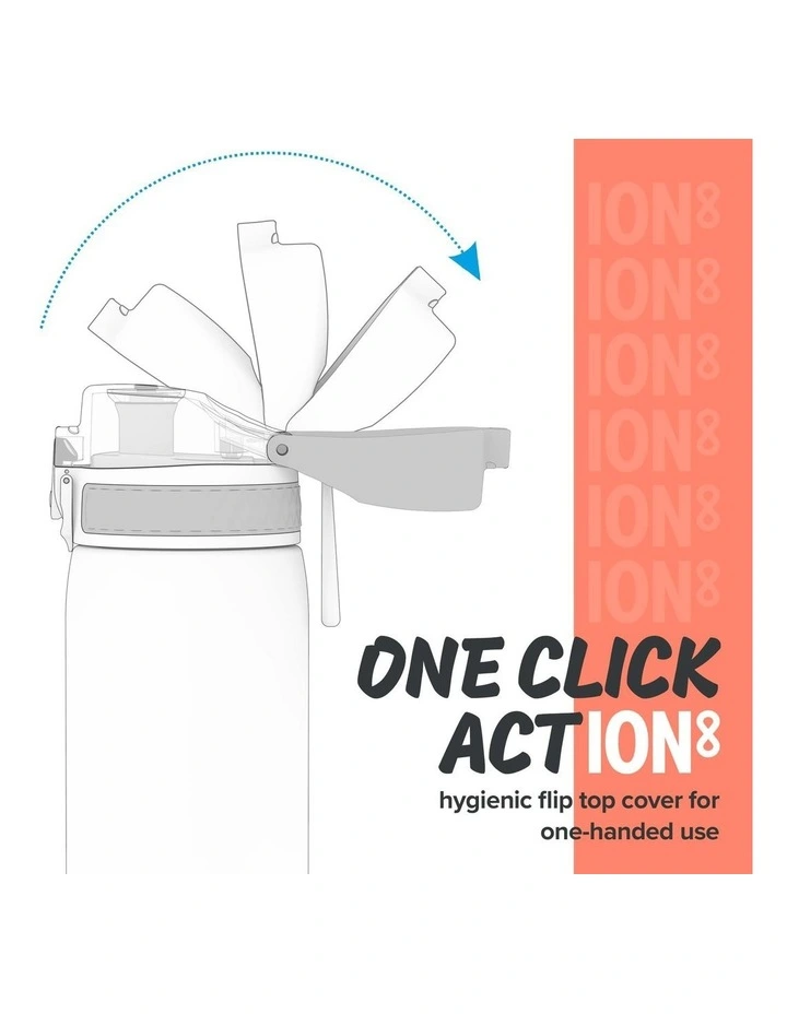 Recyclon Water Bottle 500ml in Black image 2