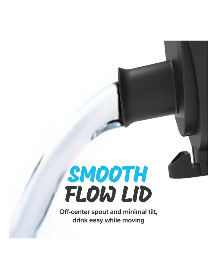 Recyclon Water Bottle 500ml in Black image 3