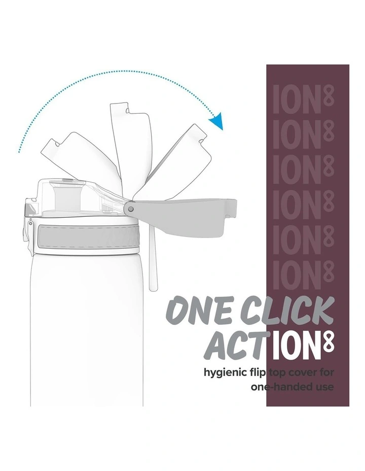 Recyclon Water Bottle 500ml in Surf Green image 2