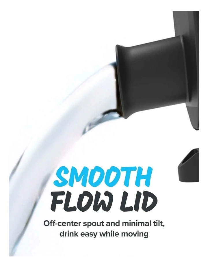 Recyclon Water Bottle 500ml in Surf Green image 5