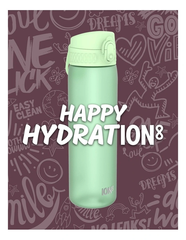 Recyclon Water Bottle 500ml in Surf Green image 6