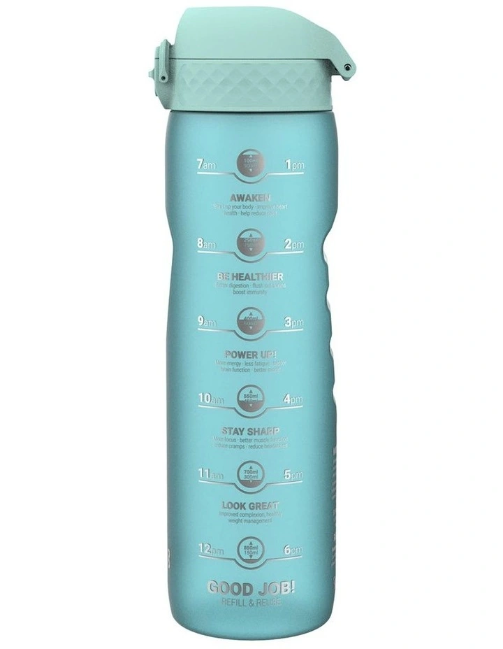 Recyclon Motivator Sonic Water Bottle 1000ml in Blue image 1