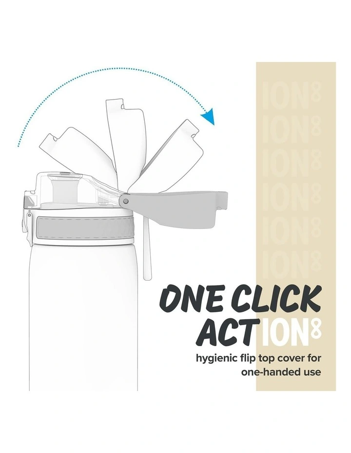 Slim Insulated Steel Bottle 500ml in Ash Navy image 2