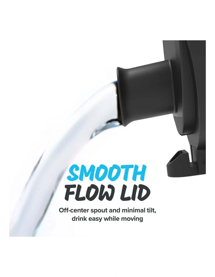 Slim Insulated Steel Bottle 500ml in Ash Navy image 5