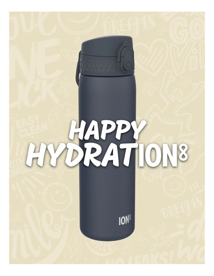 Slim Insulated Steel Bottle 500ml in Ash Navy image 6