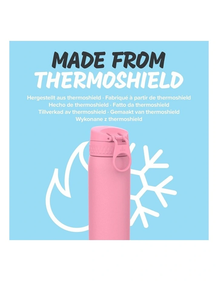 Slim Insulated Steel Bottle 500ml in Rosebloom image 4