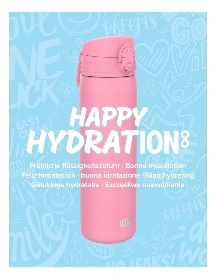 Slim Insulated Steel Bottle 500ml in Rosebloom image 6