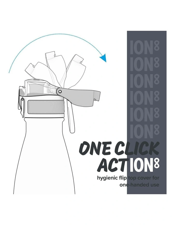 Mini Lid Insulated Steel Bottle 500ml in Peach image 2