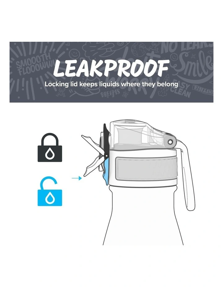 Mini Lid Insulated Steel Bottle 500ml in Peach image 3