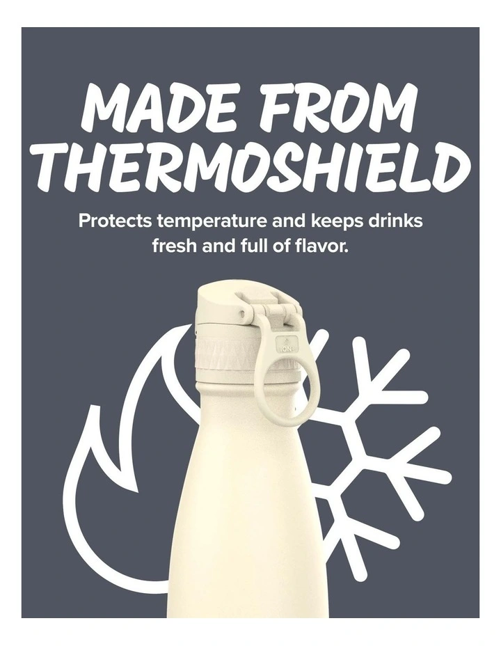 Mini Lid Insulated Steel Bottle 500ml in Peach image 5