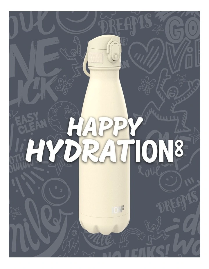 Mini Lid Insulated Steel Bottle 500ml in Peach image 7