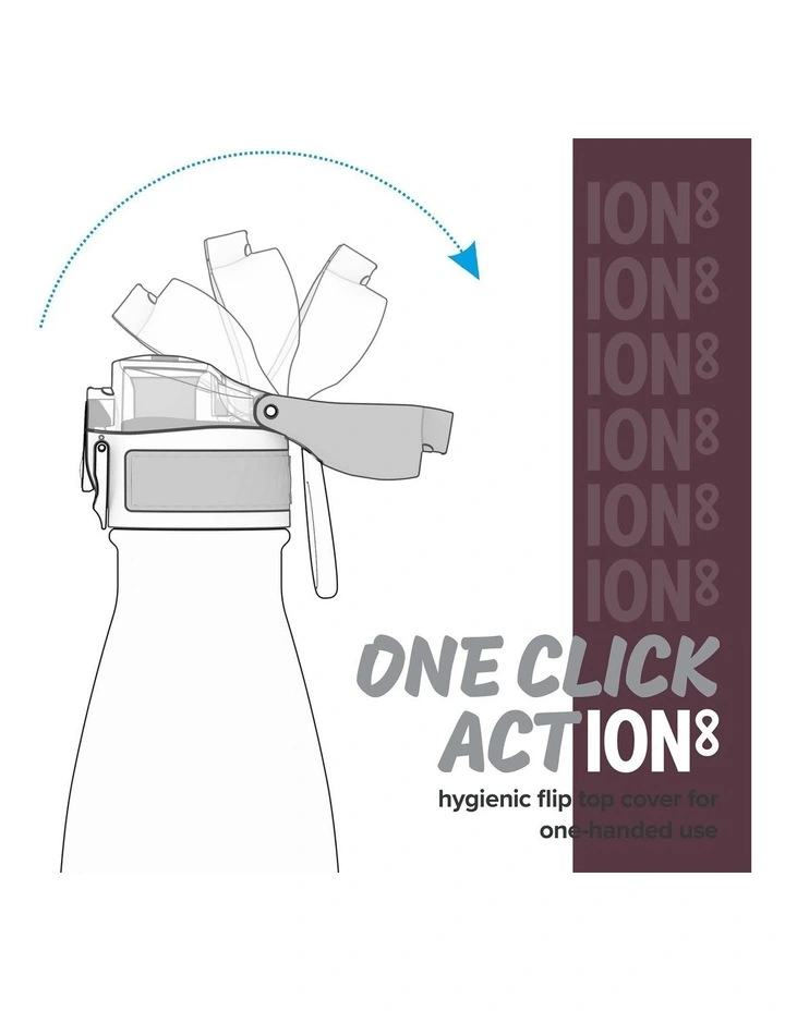 Mini Lid Insulated Steel Bottle 500ml in Turquoise image 2