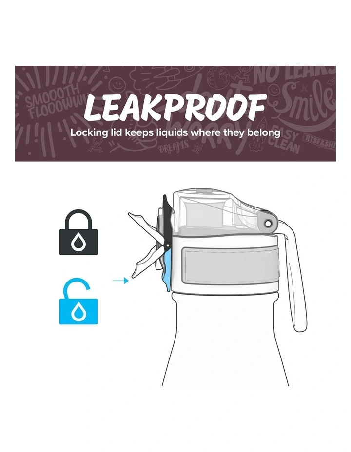 Mini Lid Insulated Steel Bottle 500ml in Turquoise image 3