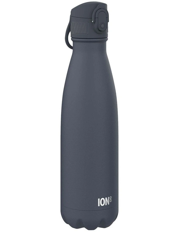 Mini Lid Insulated Steel Bottle 500ml in Ash Navy image 1