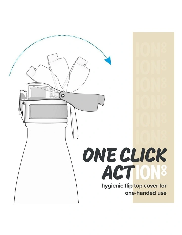 Mini Lid Insulated Steel Bottle 500ml in Ash Navy image 2