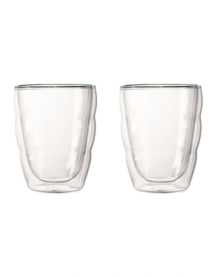 Pilatus Double Wall Glass 6 Pieces Small 0.25L/8oz in Clear image 1