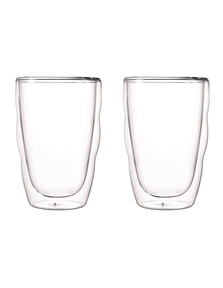 Pilatus Double Wall Glass 6 Pieces Medium 0.35L/12oz in Clear image 1