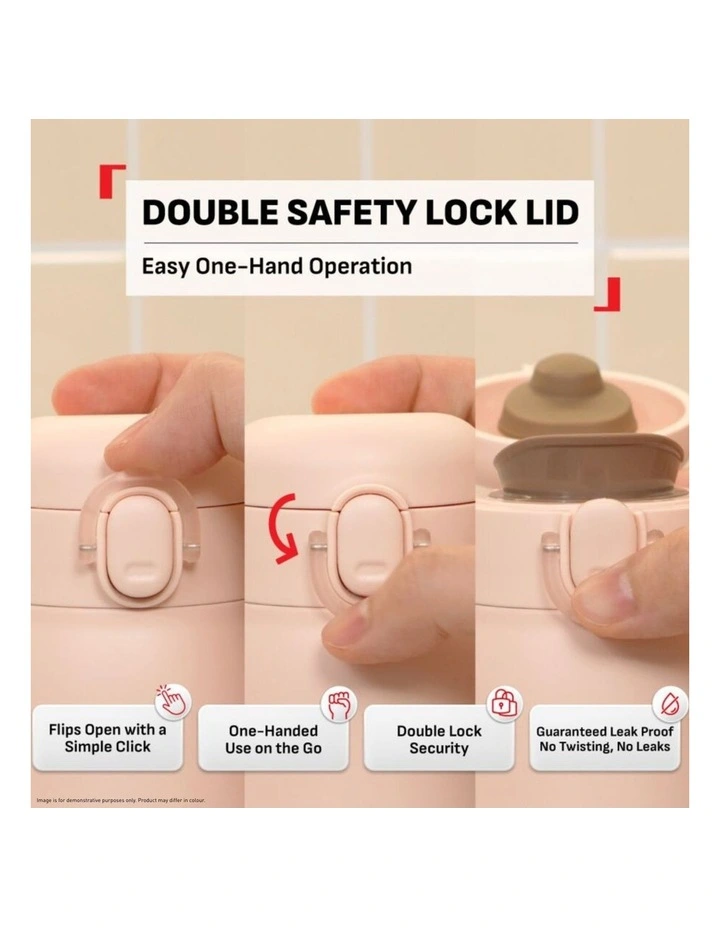 Easy to Go Stainless Steel Drink Bottle 500ml in Mint Green image 6