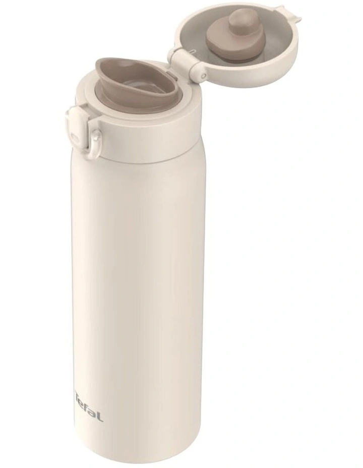 Easy to Go Stainless Steel Drink  Bottle 500ml in White image 3