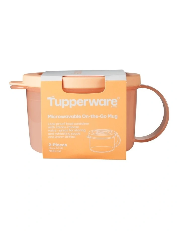 Microwavable On-The-Go Mug 460ML Orange image 4