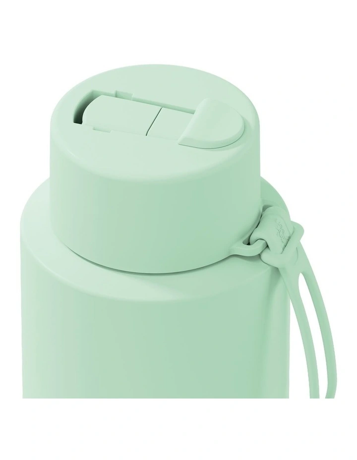 34oz/1L Stainless Steel Reusable Bottle Mint Gelato with Flip Straw Lid image 2