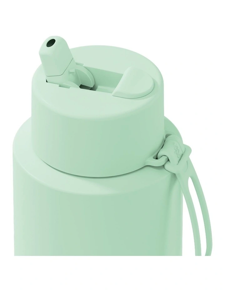 34oz/1L Stainless Steel Reusable Bottle Mint Gelato with Flip Straw Lid image 3