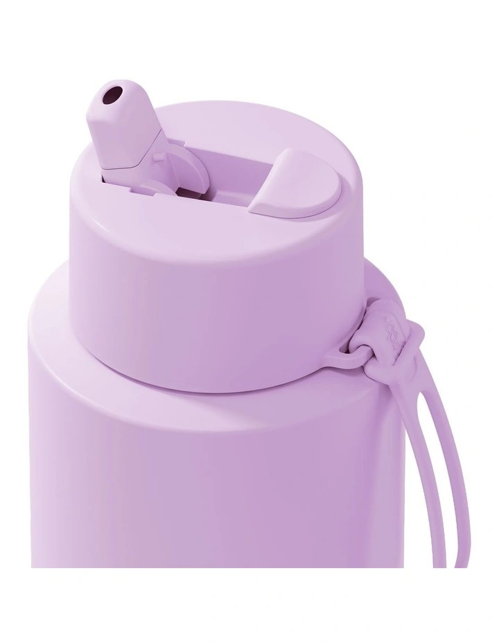 34oz/1L Stainless Steel Reusable Bottle Lilac Haze with Flip Straw Lid image 3
