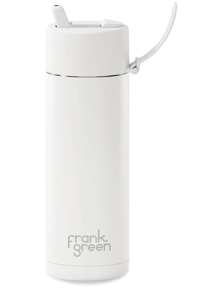 20oz/595ml Stainless Steel Reusable Bottle Cloud with Flip Straw Lid image 1
