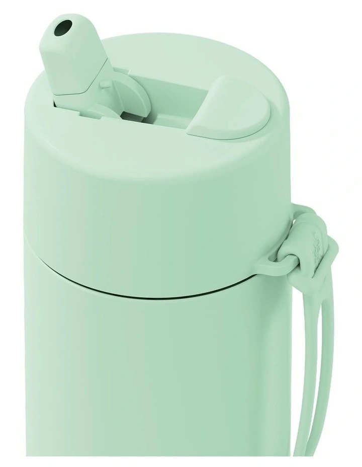 20oz/595ml Stainless Steel Reusable Bottle Mint Gelato with Flip Straw Lid image 3