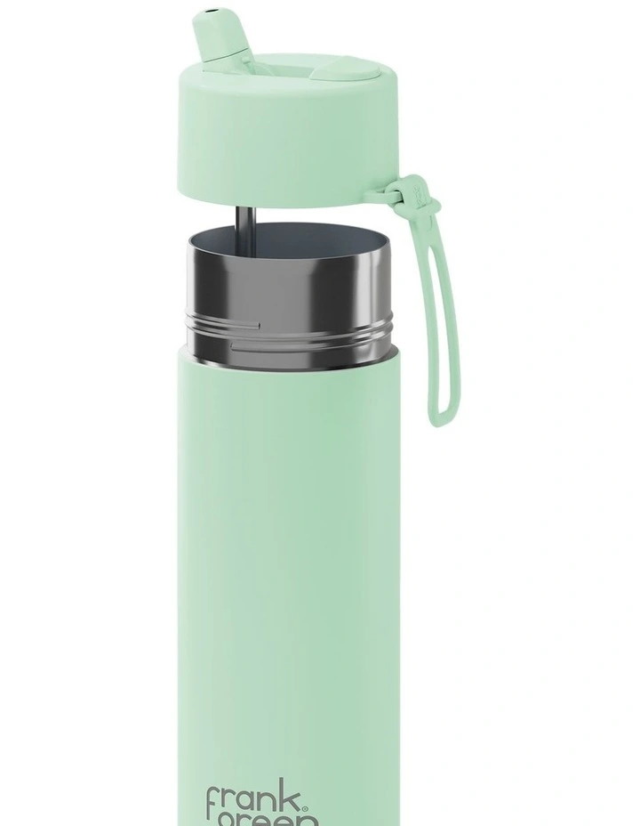 20oz/595ml Stainless Steel Reusable Bottle Mint Gelato with Flip Straw Lid image 4