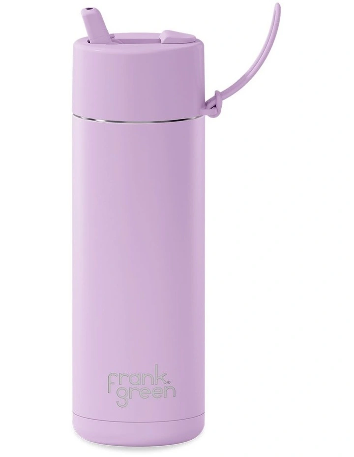 20oz/595ml Stainless Steel Reusable Bottle Lilac Haze with Flip Straw Lid image 1